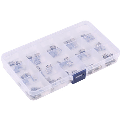 USB-C Charging Connectors, Various Models, Set 75 pieces