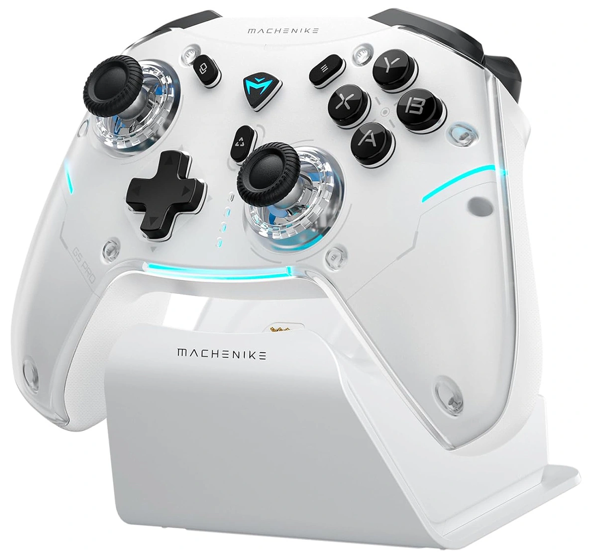 Machenike G5Pro Max Controller with Charging Dock, White