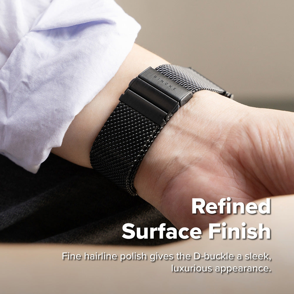 Ringke Metal One Mesh Band for Samsung Galaxy Watch Ultra2, Black