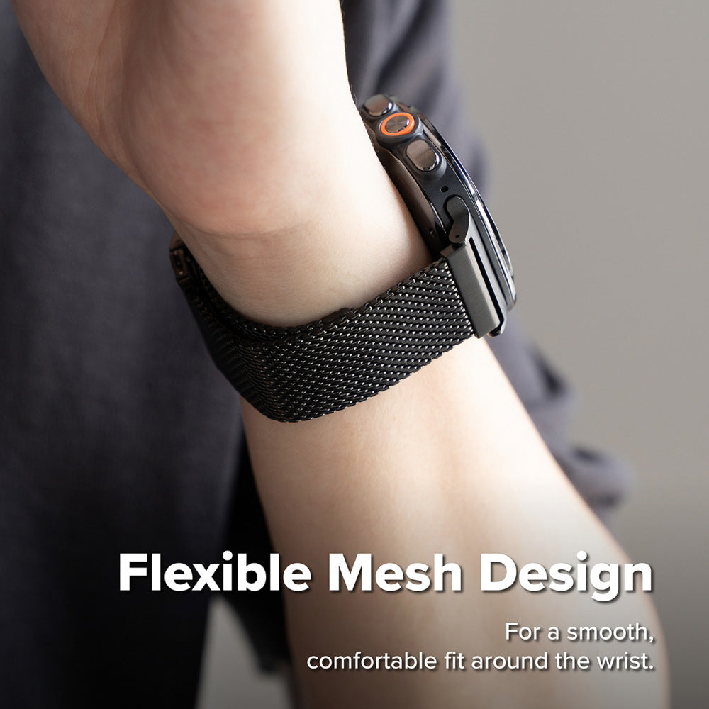 Ringke Metal One Mesh Band for Samsung Galaxy Watch Ultra2, Black