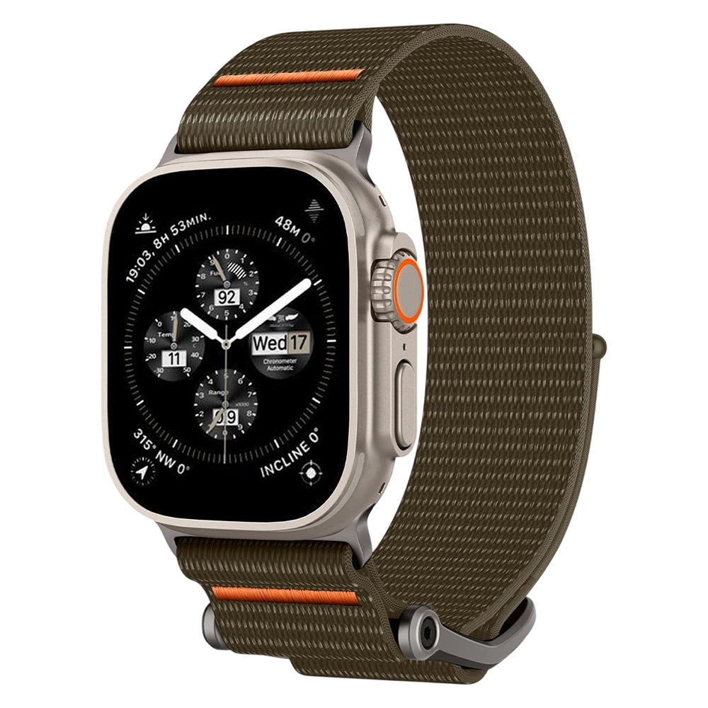 Spigen DuraPro Flex Band for Apple Watch 49mm / 46mm / 45mm / 44mm Series, Khaki AMP05982