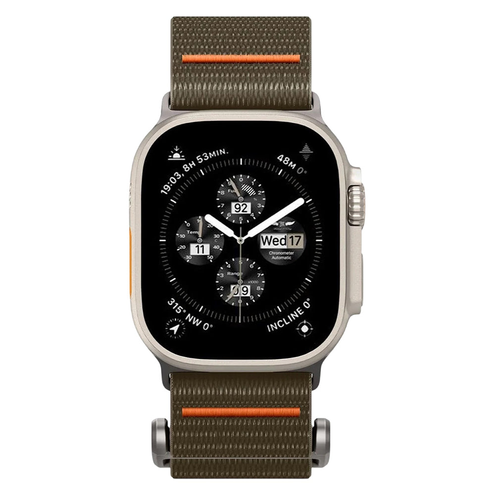 Spigen DuraPro Flex Band for Apple Watch 49mm / 46mm / 45mm / 44mm Series, Khaki AMP05982