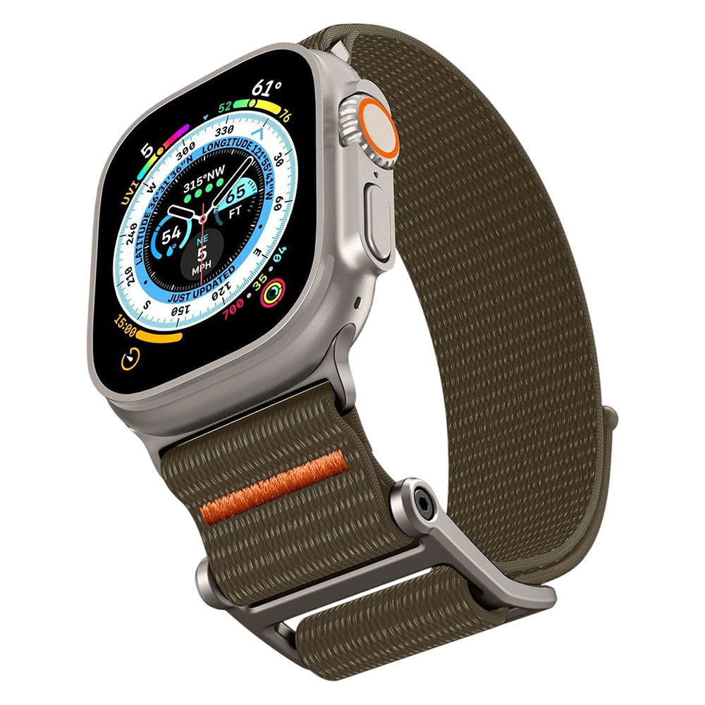 Spigen DuraPro Flex Band for Apple Watch 49mm / 46mm / 45mm / 44mm Series, Khaki AMP05982