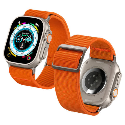 Spigen Fit Lite Ultra Strap for Apple Watch 49mm / 46mm / 45mm / 44mm / 42mm Series, Orange AMP05986