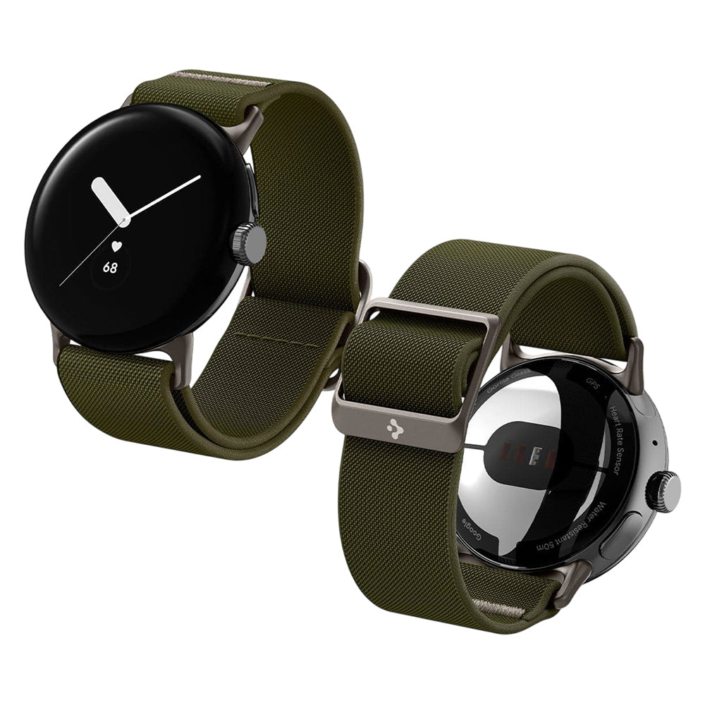Spigen Lite Fit Band for Google Pixel Watch 41mm Series, Khaki AMP07608