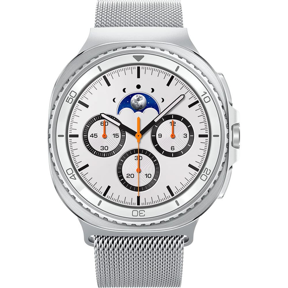 Spigen Metal Fit Strap for Samsung Galaxy Watch9 / Watch8 / Watch8 Classic Series, Silver AMP10121