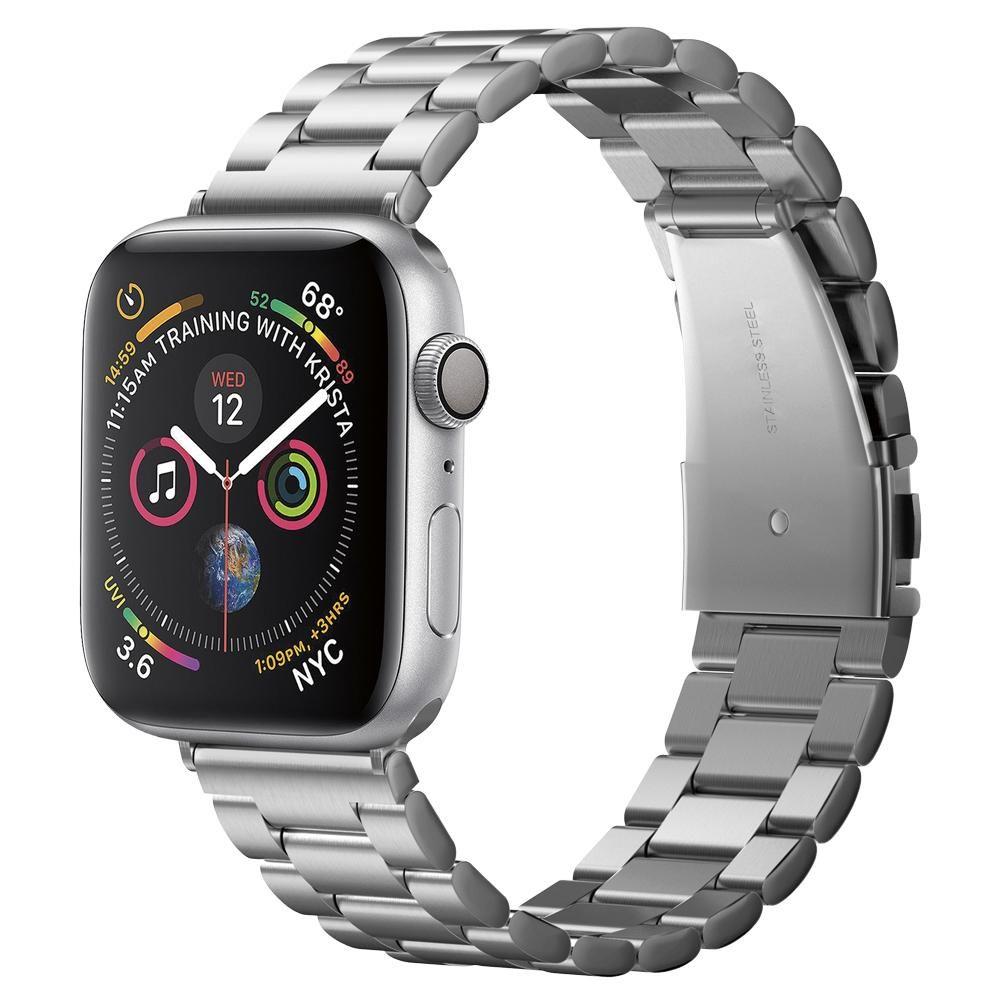 Spigen Modern Fit Strap for Apple Watch 49mm / 46mm / 45mm / 44mm / 42mm Series, Silver