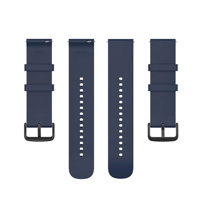 Techsuit W001 Strap for Samsung Galaxy Watch / Huawei Watch Series, 20mm, Dark Blue