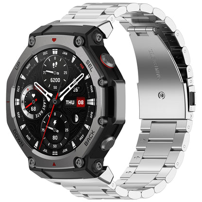 Techsuit W010 Strap for Amazfit T-Rex 3, Silver