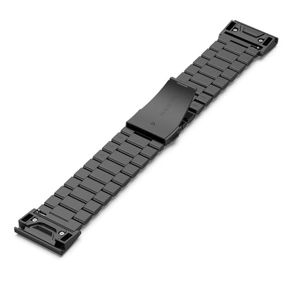Techsuit W010 Strap for Garmin Watch Fenix Series, 26mm, Black