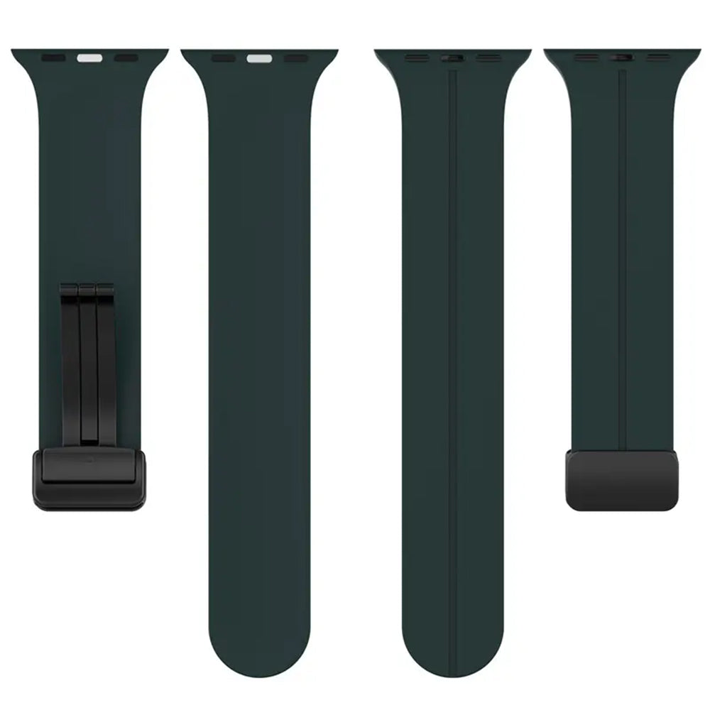 Techsuit W011 Strap for Apple Watch 42mm / 41mm / 40mm / 38mm Series, Black