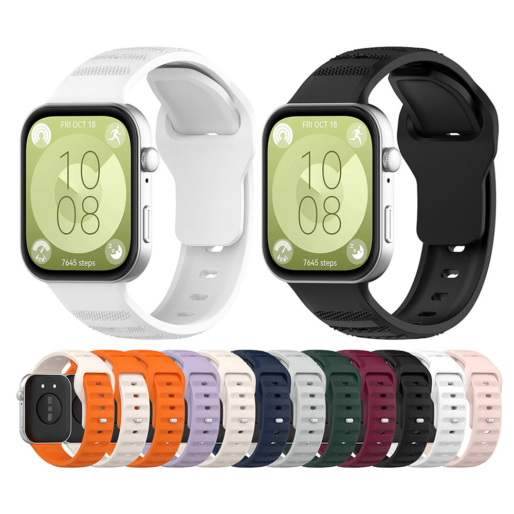 Techsuit W050 Strap for Huawei Watch Fit 4 Pro / Watch Fit 4 / Watch Fit 3, Purple