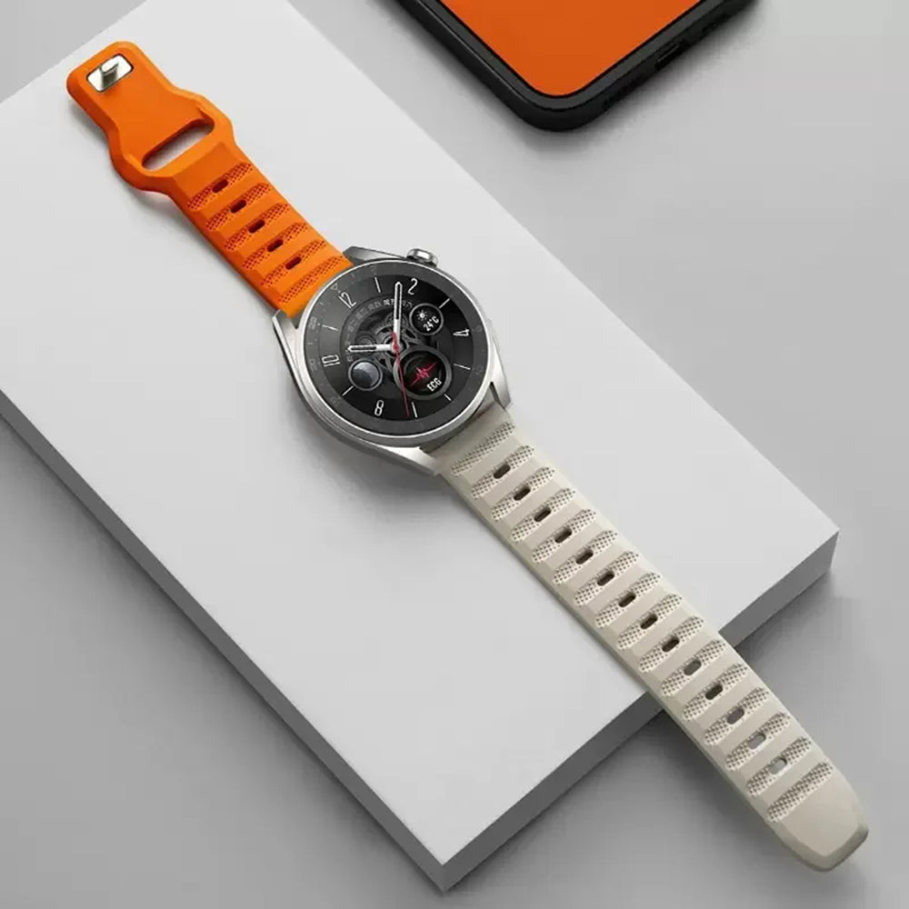 Techsuit W050 Strap for Huawei Watch / Xiaomi Watch Series, 22mm, Orange