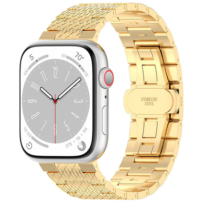 Techsuit W052 Strap for Apple Watch 49mm / 46mm / 45mm / 44mm / 42mm Series, Gold