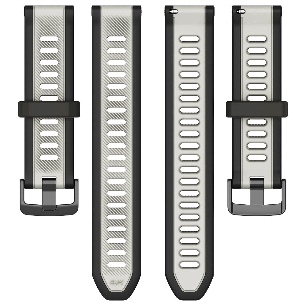 Techsuit W053 Strap for Huawei Watch / Garmin Watch Series, 18mm, Gray