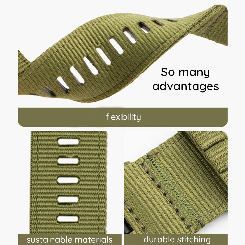 Techsuit W070 Strap for Garmin Watch Fenix / Forerunner / Approach Series, 22mm, Orange