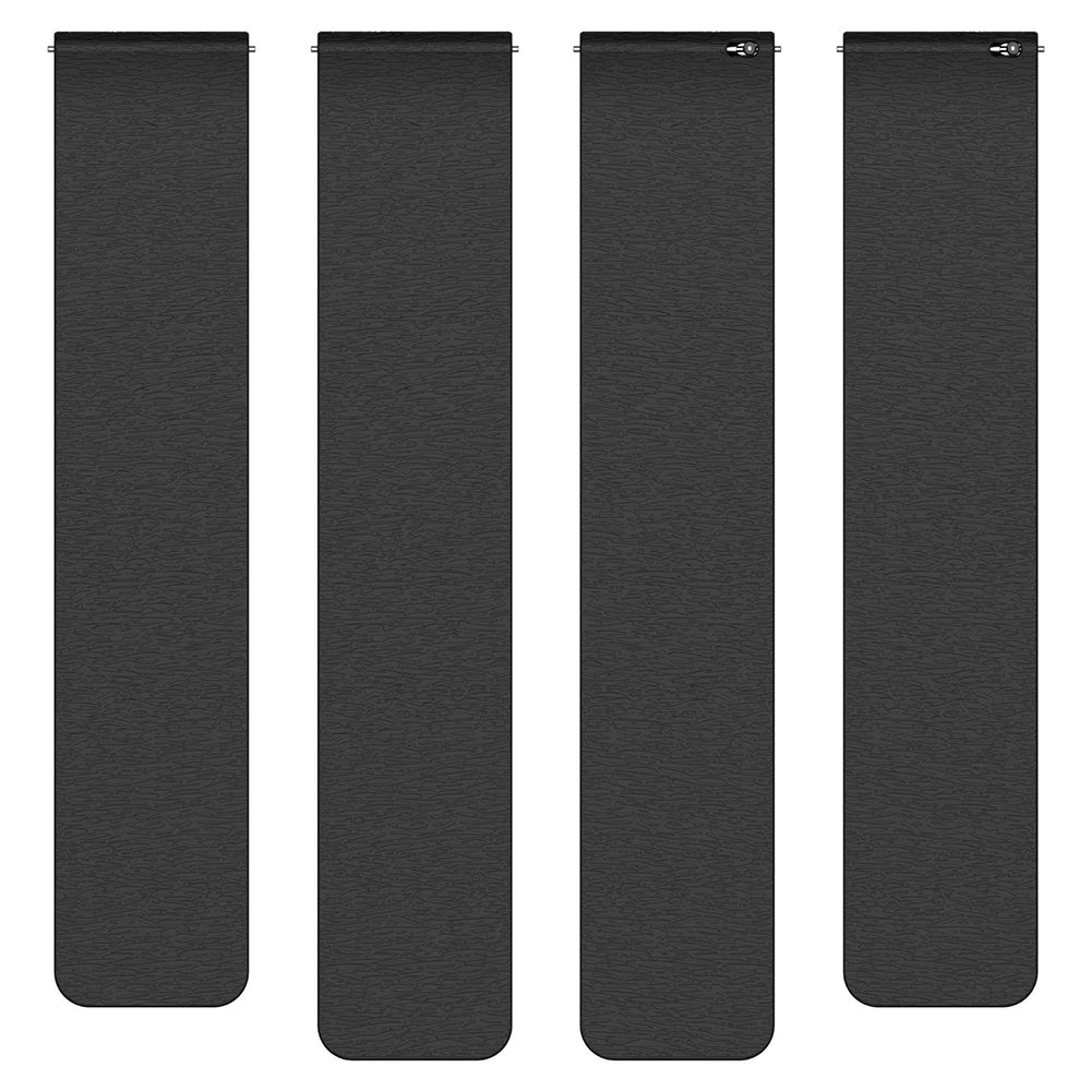 Techsuit W074 Strap for Samsung Galaxy Watch / Huawei Watch Series, 22mm, Black