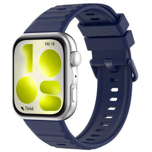 Techsuit W082 Strap for Huawei Watch Fit 5 Pro, Navy Blue
