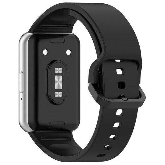 Techsuit W086 Strap for Samsung Galaxy Fit3 R39M, Black