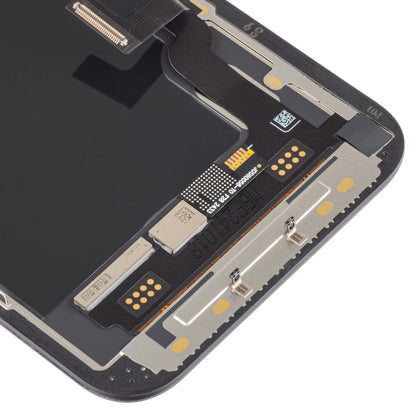 JK Touchscreen Display for Apple iPhone 13, with Frame, OLED IC Movable Version, Black 