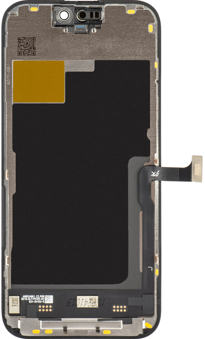JK Touchscreen Display for Apple iPhone 15 Pro, with Frame, In-Cell LCD Version, Black 