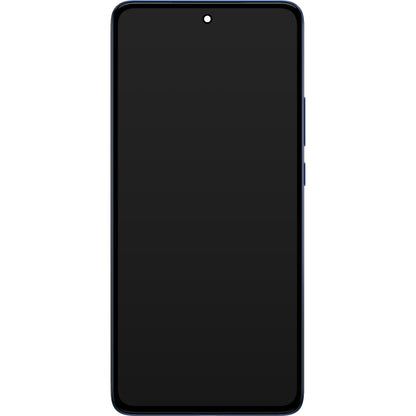 Touchscreen Display Motorola Edge 30, with Frame, Meteorite Gray, Service Pack 5D68C20584