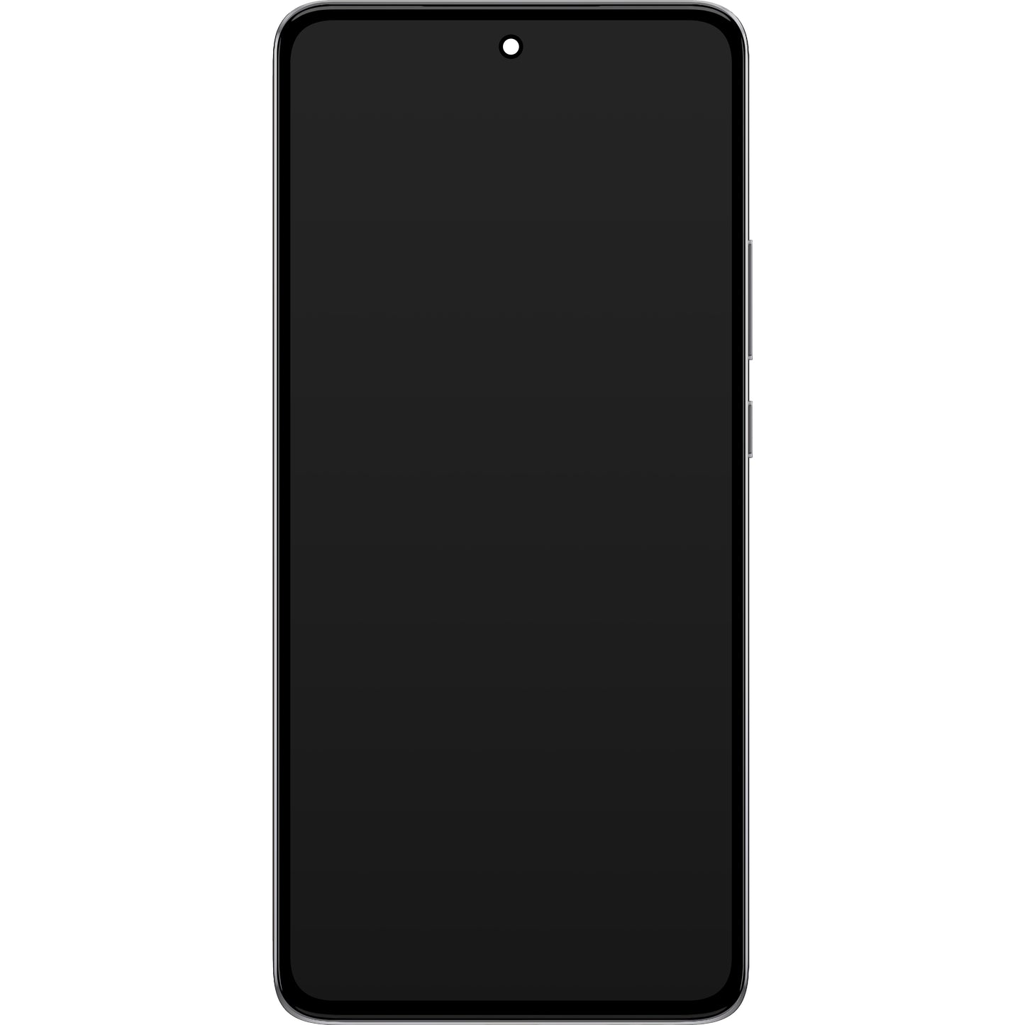Touchscreen Display Motorola Edge 30, with Frame, Silver, Service Pack 5D68C20586