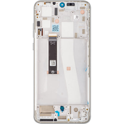 Motorola Edge 30 Neo Touchscreen Display, with Frame, Silver (Ice Palace), Service Pack 5D68C21404 