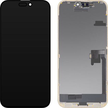 MP Touchscreen Display compatible with Apple iPhone 16 Pro Max, with Frame, OLED FHD Diagnostic Version, Black