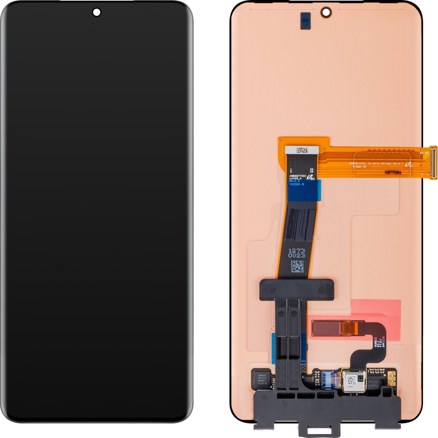 Touchscreen Display Samsung Galaxy Galaxy S20 Ultra 5G G988 / S20 Ultra G988, Service Pack GH96-13053A 