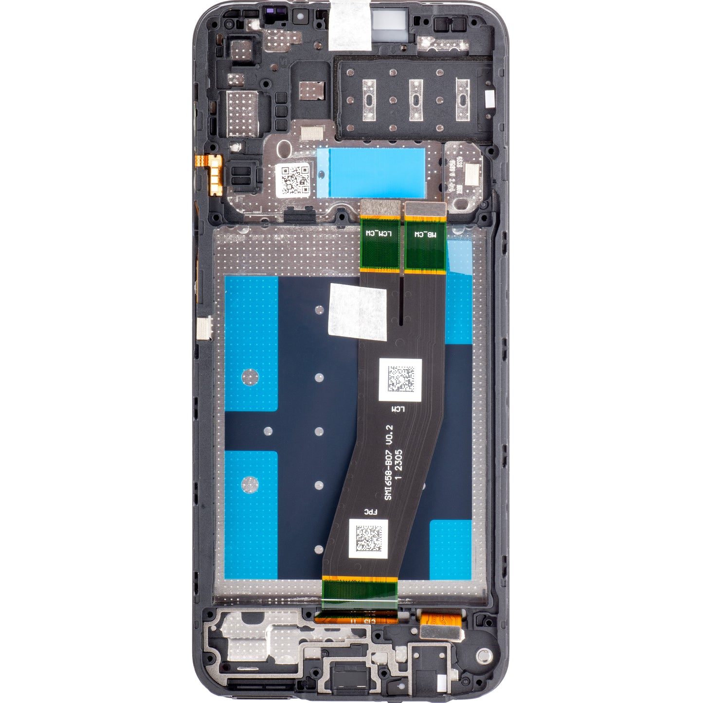 Touchscreen Display Samsung Galaxy A14 A145, with Frame, Europe Version, Black, Service Pack GH81-23540A
