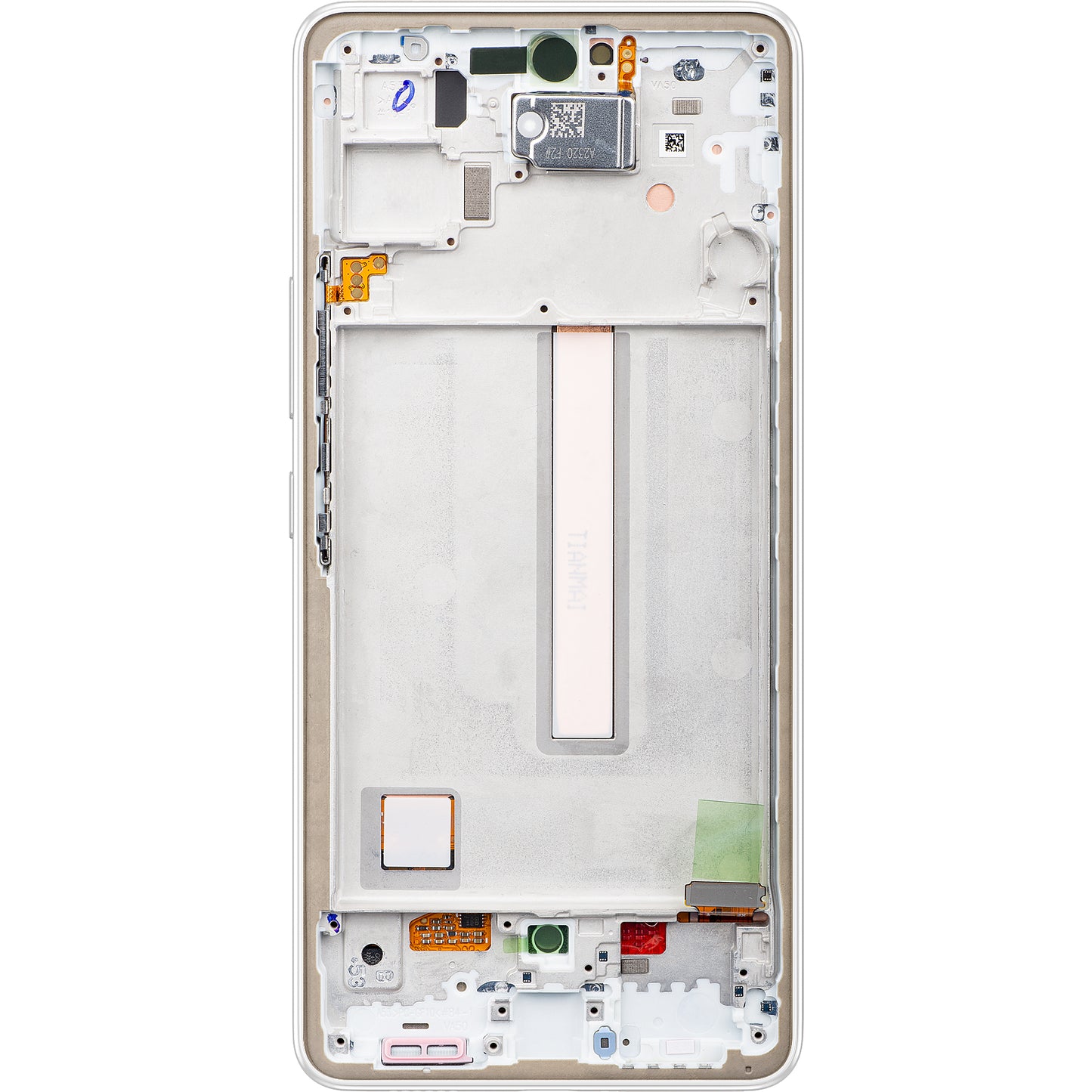 Touchscreen Display Samsung Galaxy A53 5G A536, with Frame, White, Service Pack GH82-28024B