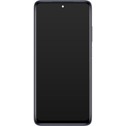 Xiaomi Redmi Note 9 Pro 5G / Mi 10T Lite 5G Display with Touchscreen, Frame, Grey, Service Pack 5600040J1700