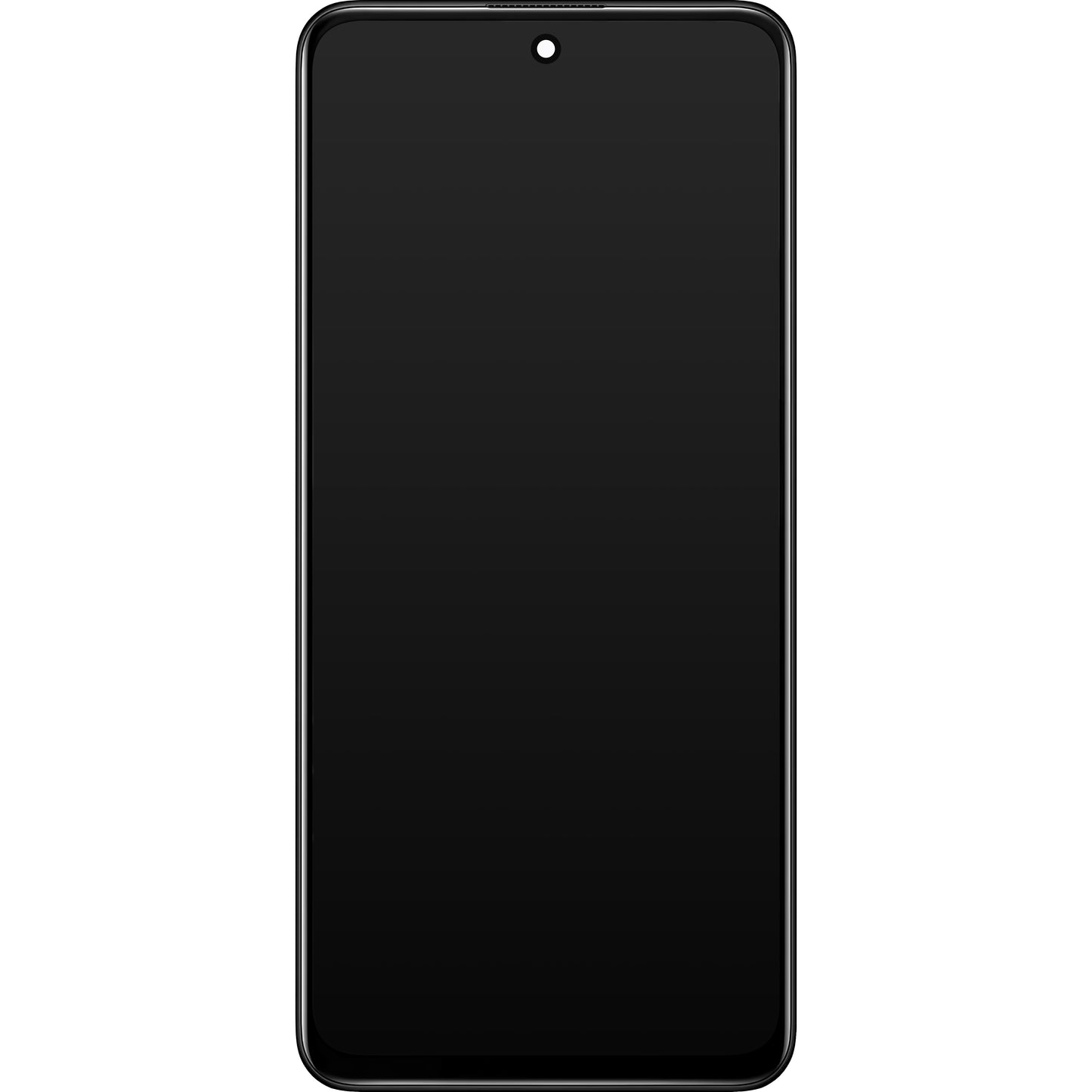 Touchscreen Display Xiaomi Poco X3 GT, with Frame, Black, Service Pack 560003K10A00