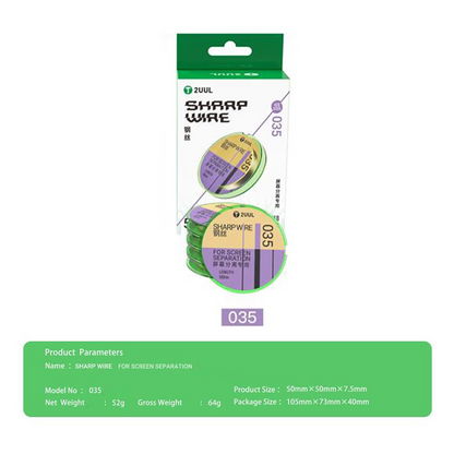 Molybdenum Wire 2UUL 035 GS for Phone, 100m