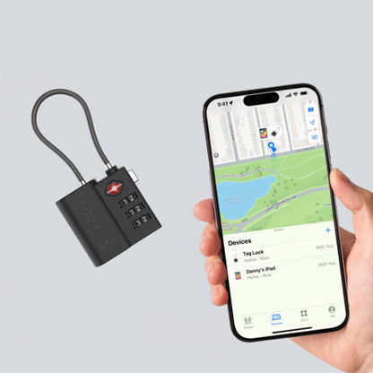 Fixed SmartTag Travel for iOS Series, Black