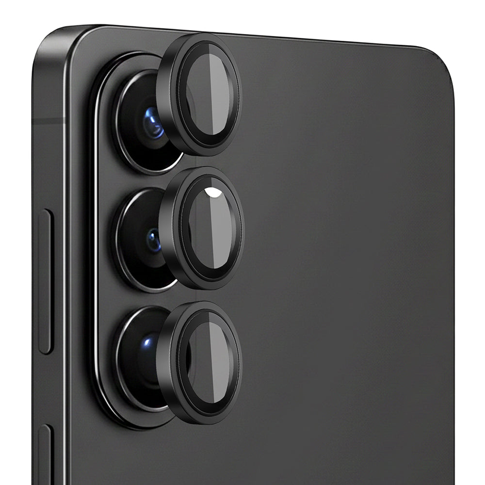 Blueo Rear Camera Protection Film for Samsung Galaxy S26 Plus S947 / S26, Tempered Glass, Black