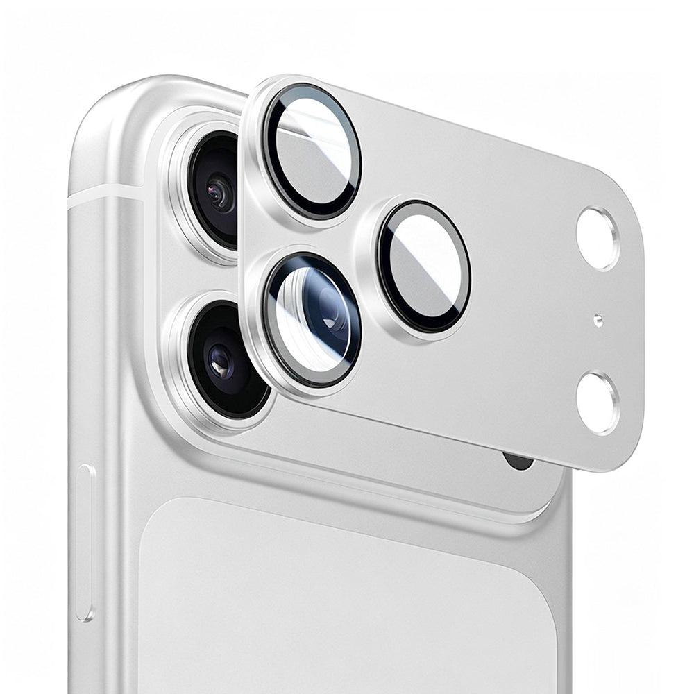 Lito Crown Halo AR + AF Rear Camera Protective Film for Apple iPhone 18 Pro, Tempered Glass, Silver