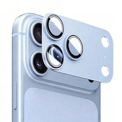 Lito Crown Halo AR + AF Rear Camera Protective Film for Apple iPhone 18 Pro, Tempered Glass, Blue