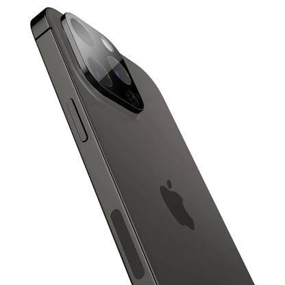 Techsuit Rear Camera Protective Film for Apple iPhone 14 Pro Max / 14 Pro, Tempered Glass, Black