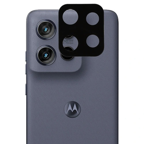 Techsuit Rear Camera Protective Film for Motorola Moto G86, Tempered Glass, Black