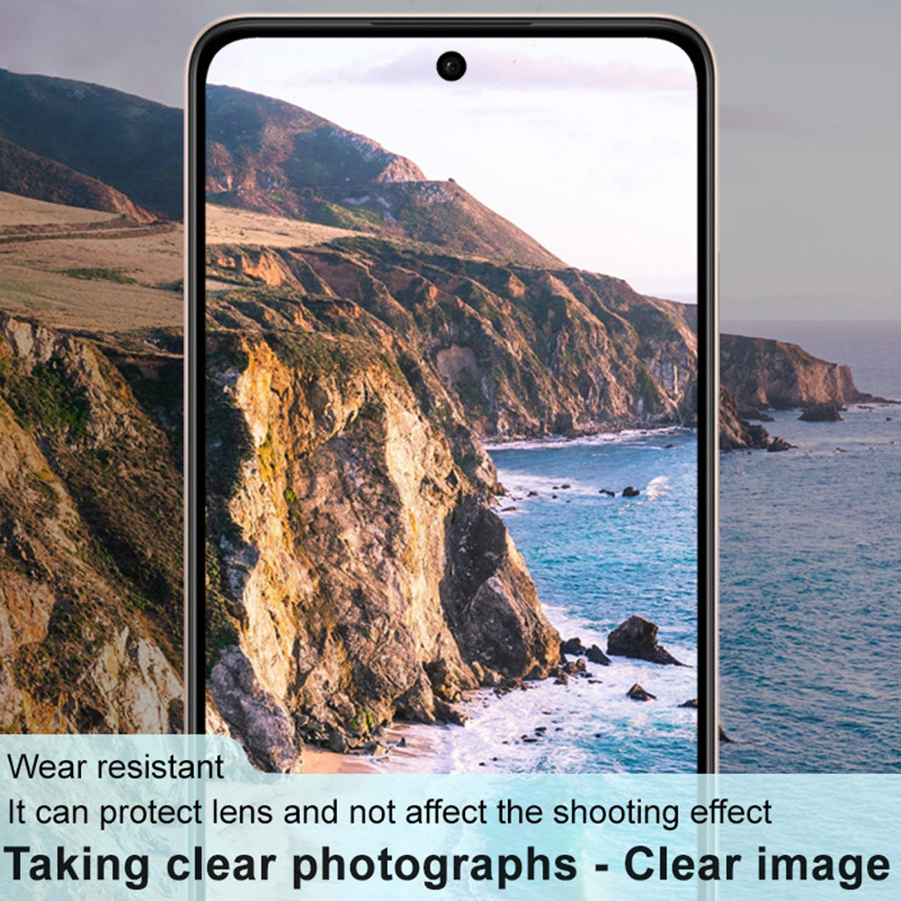 Techsuit Rear Camera Protective Film for Oppo Reno12 FS 5G / Reno12 FS 4G / Reno12 F 4G / Reno12 F, Tempered Glass, Black