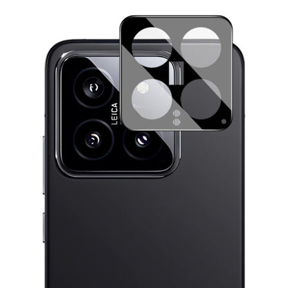 Techsuit Rear Camera Protective Film for Xiaomi 14, Tempered Glass, Black