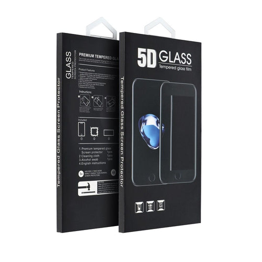 OEM Screen Protector Film for Xiaomi Poco X5 Pro / Xiaomi Redmi Note 12 Pro 5G / Note 12 Pro+, Tempered Glass, Full Glue, 5D, Black