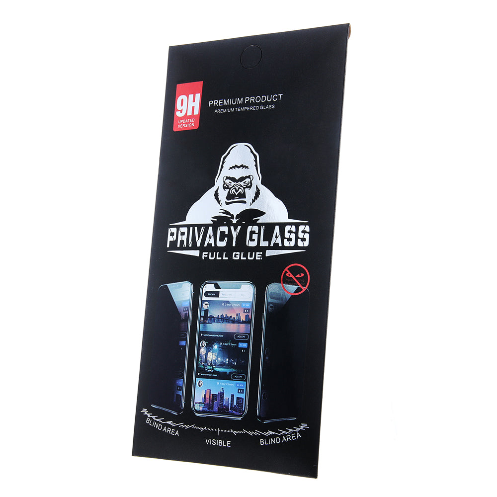 OEM Privacy Screen Protector Film for Samsung Galaxy S25 S931, Tempered Glass, Full Glue