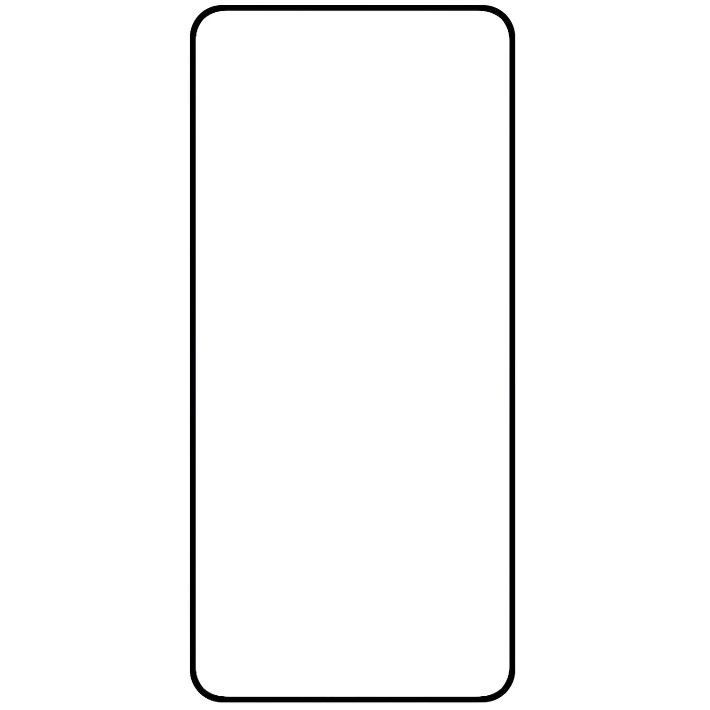 OEM Screen Protector Film for Samsung Galaxy A56 A566, Tempered Glass, Full Glue, 5D, Black