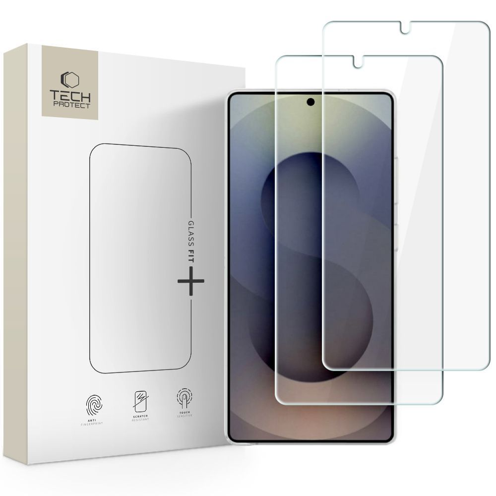 Tech-Protect FIT+ Screen Protector for Samsung Galaxy S26 Ultra S948, Tempered Glass, Full Glue, Set of 2 pieces