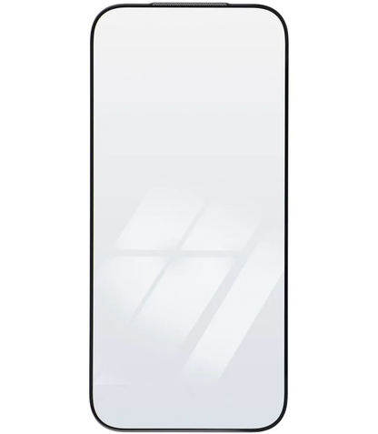 OEM Ultra Strong 45KG Screen Protector for Apple iPhone 16 Pro Max, Tempered Glass, Full Glue, 2.5D, Black