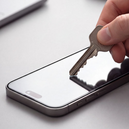 Tech-Protect OneTouch Screen Protector for Apple iPhone 18 Pro Max / 17 Pro Max, Tempered Glass, Full Glue, Set of 2 pieces, Transparent