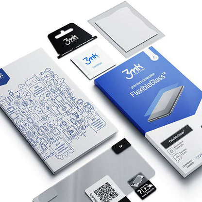 3MK FlexibleGlass Screen Protector for Apple iPhone 13, Flexible Glass, Full Glue